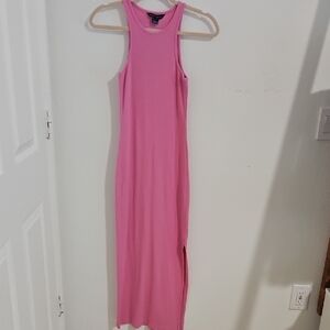 French Connection Vibrant Pink Maxi Dress